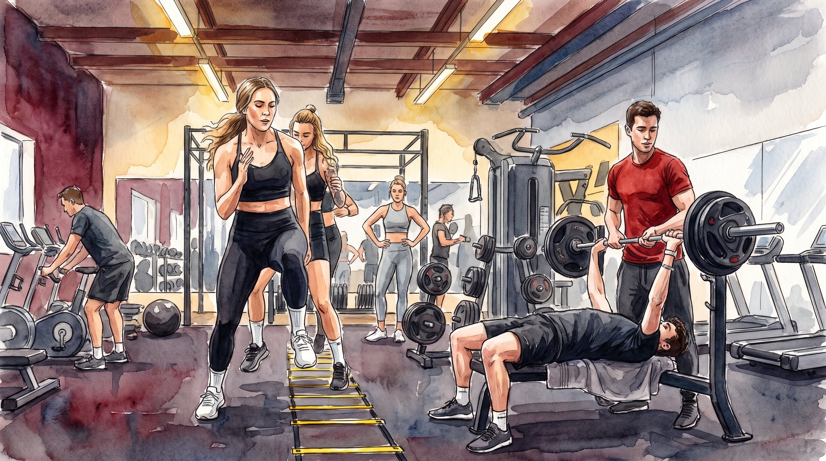 La recomposición corporal combina la reducción de grasa con la conservación o el aumento de masa muscular. (Imagen Ilustrativa Infobae)
