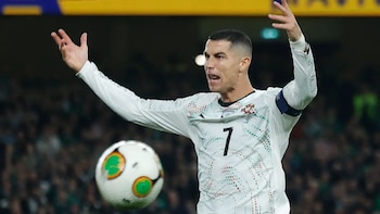 Cristiano Ronaldo se alista para afrontar su sexta gran cita. - Crédito: AFP