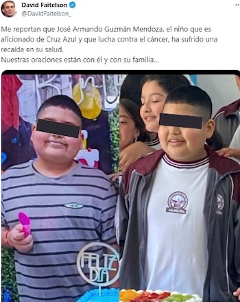 El joven fan de Cruz