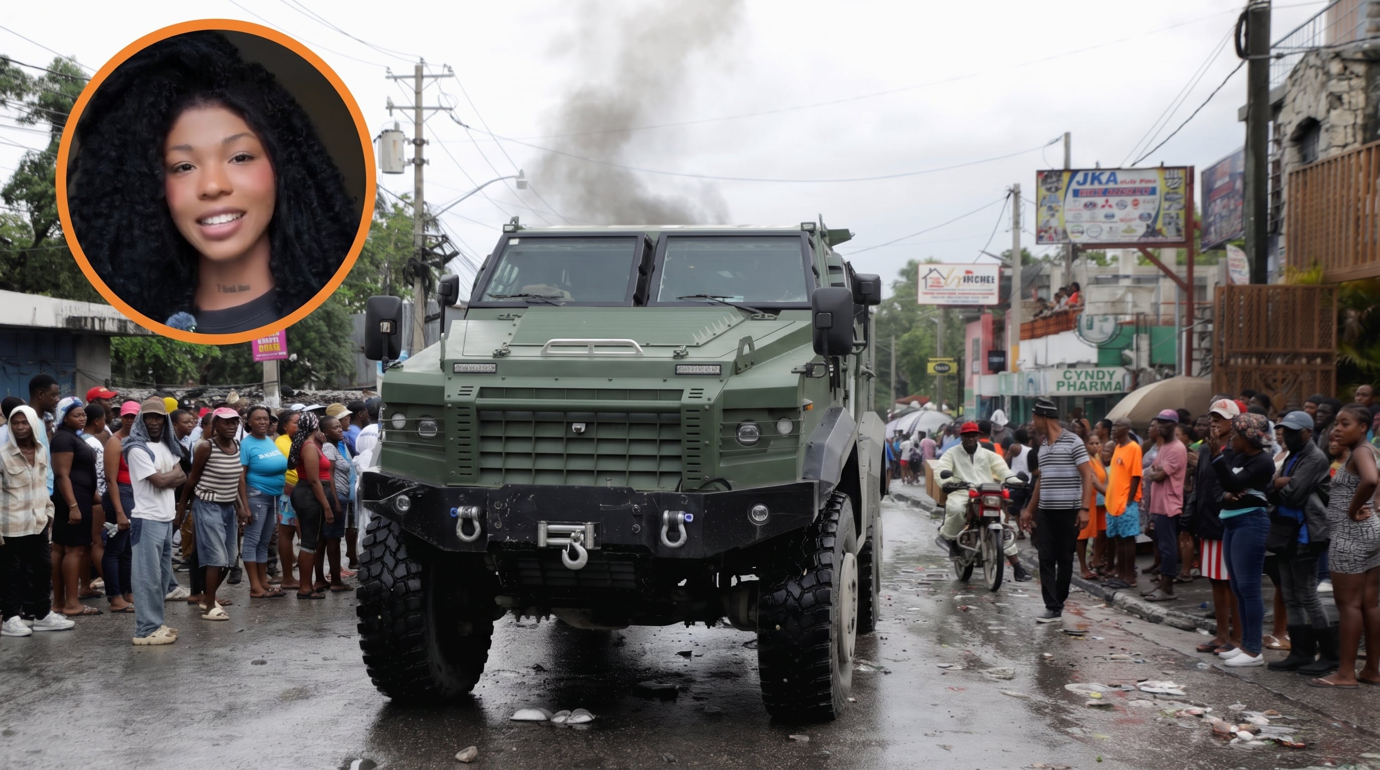 La haitiana Hilna Pierre ofrece apoyo local para buscar a cuatro militares salvadoreños desaparecidos
