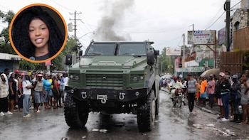 La haitiana Hilna Pierre ofrece apoyo local para buscar a cuatro militares salvadoreños desaparecidos