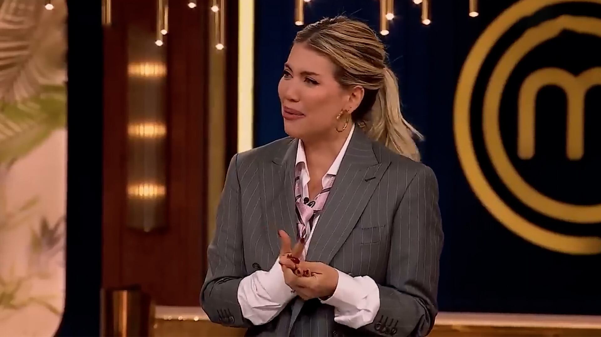 El piloto argentino Franco Colapinto destacó el rol de Wanda Nara como conductora de MasterChef Celebrity en Telefe