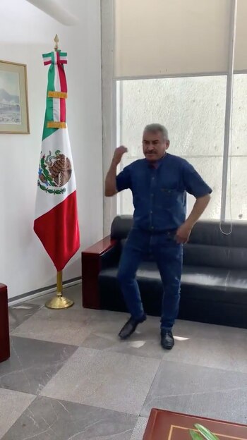 Lobo Vasquez bailó durante su