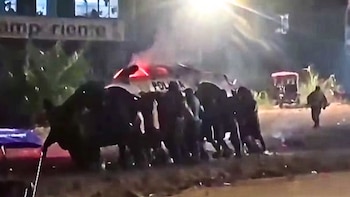 Un patrullero incendiado, heridos, detenidos, un muerto en carretera y pérdidas económicas: el saldo del paro en Ucayali