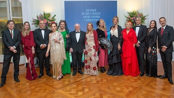 Cómo fue la rutilante gala a beneficio del Museo de Bellas Artes en la Embajada de España