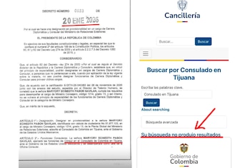 Nombramiento de una cónsul en Tijuana generó inquietud porque se hizo antes de que se instalara una sede en esa ciudad - crédito @SantiagoMoraRe1/X