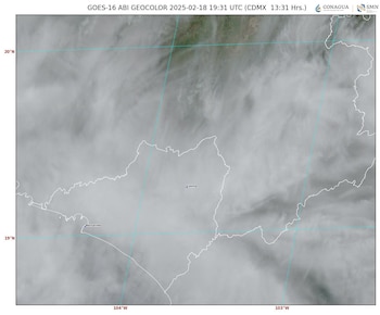 Imagen 2: GOES 16 ABI