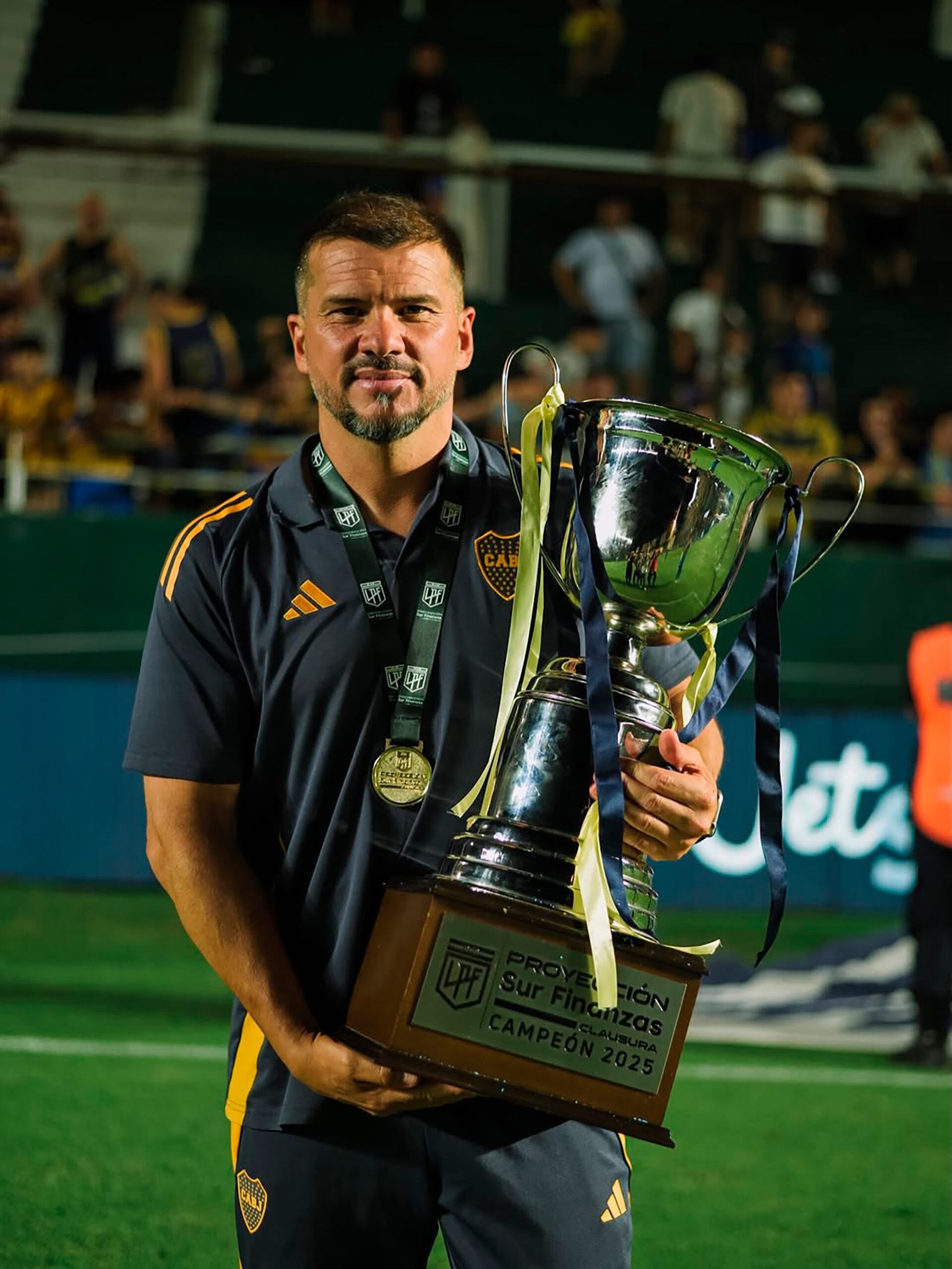 Mariano Herrón sumó otro título con la Reserva de Boca