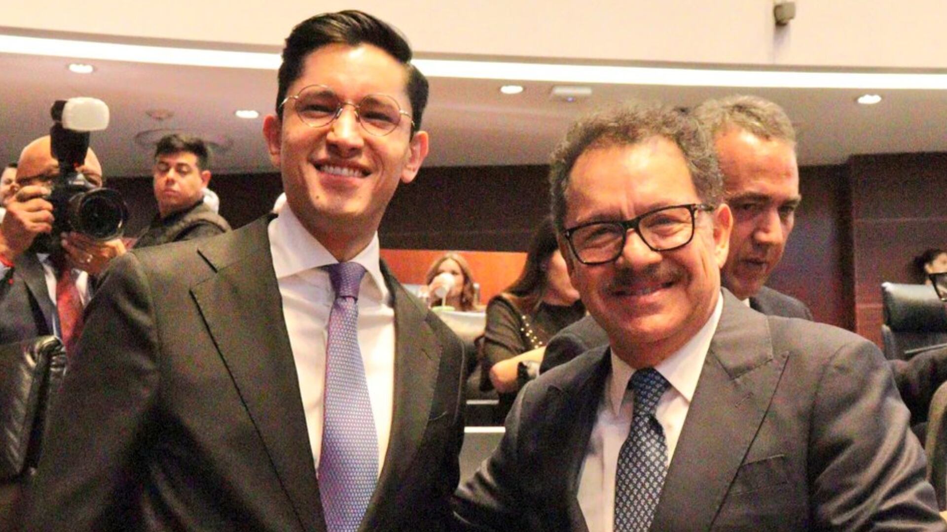 Ignacio Mier Velazco destaca la trayectoria de Rafael Velasco Álvarez como garantía de una política exterior eficaz en México. Crédito: X/@NachoMierV