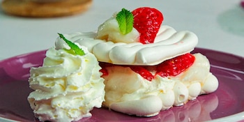 Para el merengón la crema