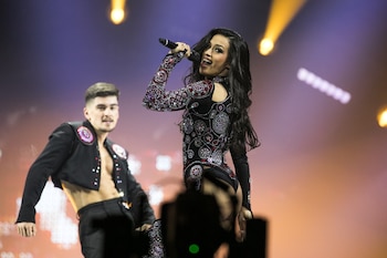 Chanel representando a España en Eurovisión 2022 (Europa Press)