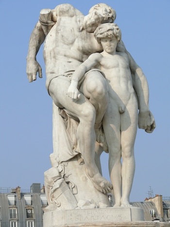 La revuelta de Espartaco comenzó