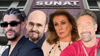 Bad Bunny, Édgar Vivar, Laura