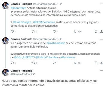 También fue confirmada la noticia