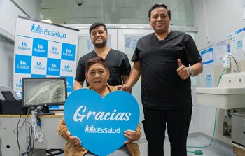Adulta mayor recuperó movilidad gracias