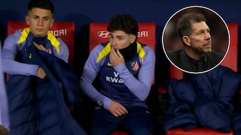 Simeone reemplazó a Julián Álvarez