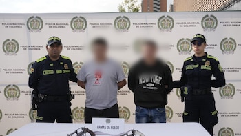 Dos hombres fueron capturados por