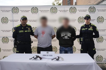 Pese a la evidencia presentada por la Policía, los capturados por fleteo en Bogotá recuperaron la libertad tras la detención - crédito Policía