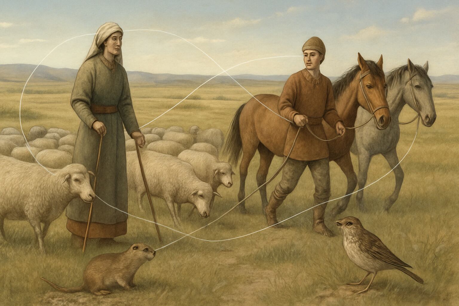 Reservorios naturales, como roedores de las estepas euroasiáticas y aves migratorias, podrían haber propagado la peste sin mostrar síntomas (Imagen Ilustrativa Infobae)