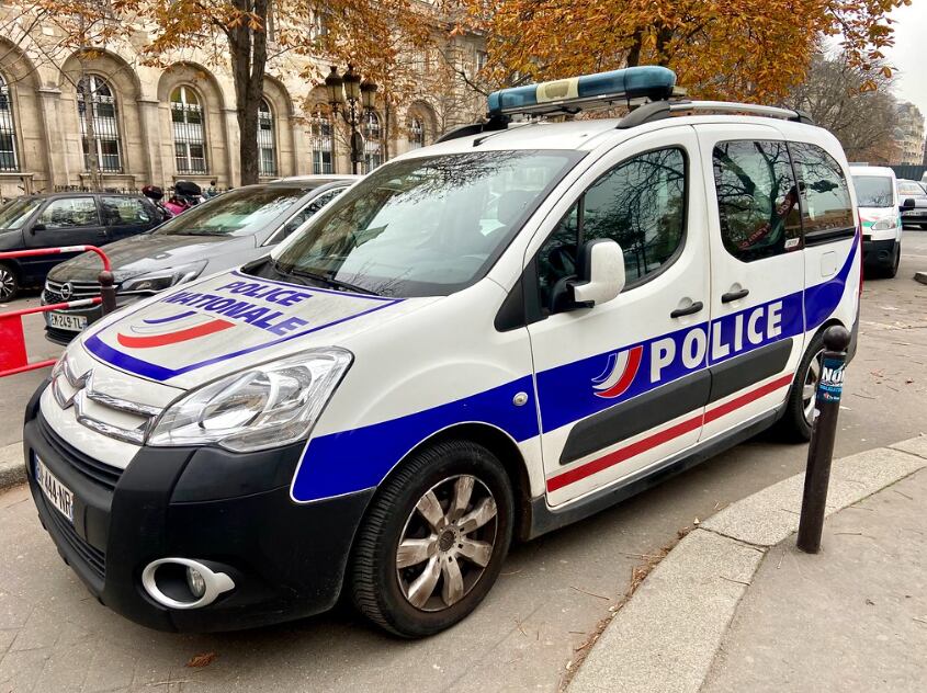 Un coche de la Policía Nacional francesa (Flickr)