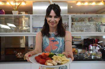 Un plato completo con proteínas,