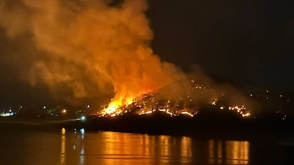 Así­ fue el incendio que azotó Valle de Bravo en Edomex este fin de semana | FOTOS y VIDEOS