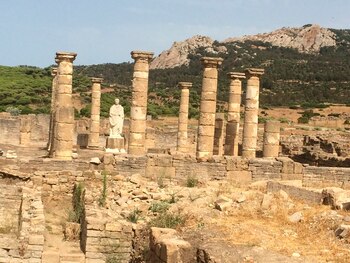 Ruinas de Baelo Claudia en Algeciras (Cádiz). EFE/Carla Guimaraes