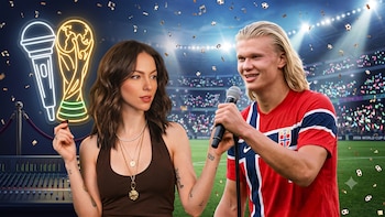 ¿Haaland vuelve como cantante? Paty Cantú le propone hacer música juntos en pleno Mundial 2026