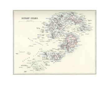 Un mapa antiguo de las