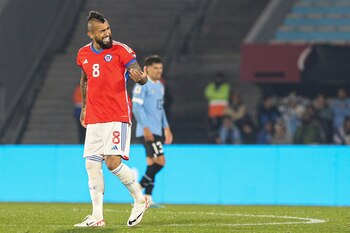 El centrocampista chileno Arturo Vidal,