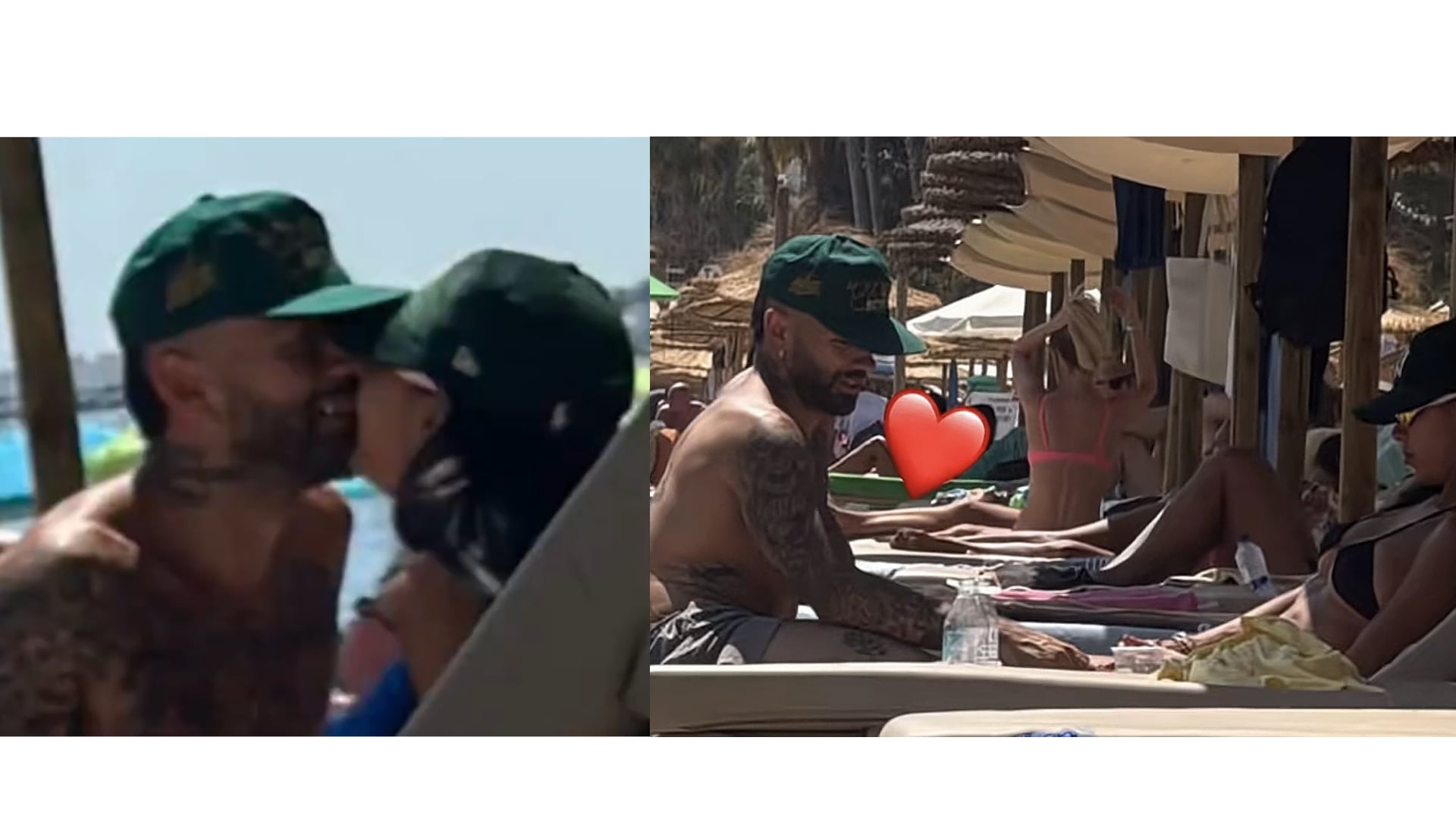 Las fotos y videos de Feid acompañado en la playa han generado debate entre sus seguidores, quienes especulan sobre la naturaleza de la relación mientras el artista guarda silencio - crédito @unveranorosa_/ X