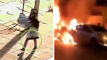 Detuvieron a un quemacoches que aterrorizaba a los vecinos de San Martín: los videos de sus ataques