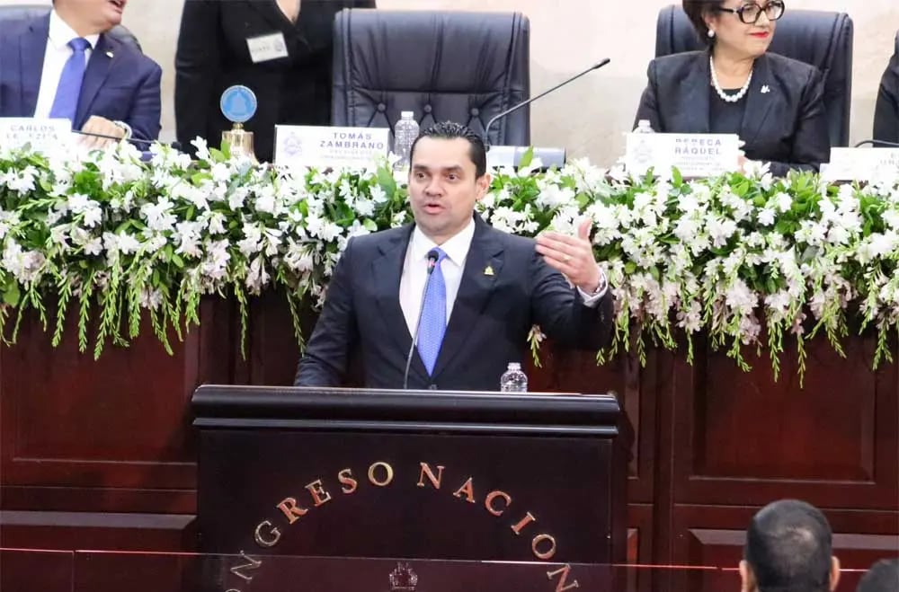 Tomás Zambrano afirma que el nuevo Congreso Nacional busca transparencia e institucionalidad, y promete no fallar al pueblo hondureño.