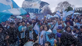 Recibimiento Selección Argentina - Ezeiza - Predio AFA.