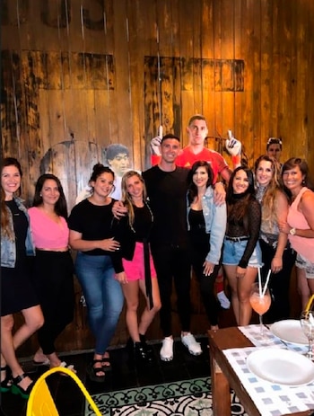 El Dibu Martínez fue a