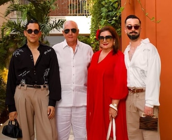 El orgullo de una madre que responde con dignidad sobre la sexualidad de su hijo y yerno - crédito @marinita.merlano/IG