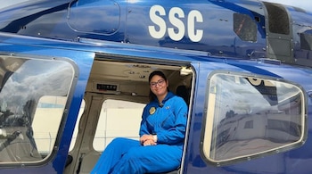 Abi Cruz, mujer piloto