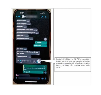 Los chats fueron difundidos por