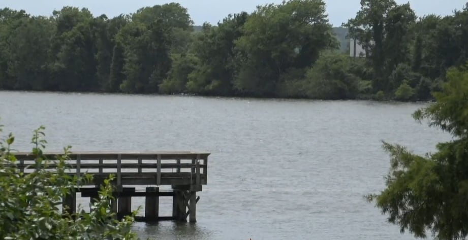 El lago Marion, conocido por sus paisajes y ambiente tranquilo, fue escenario de un hecho inusual que alteró la rutina habitual (ABC News)