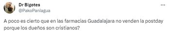 El internauta desató un debate
