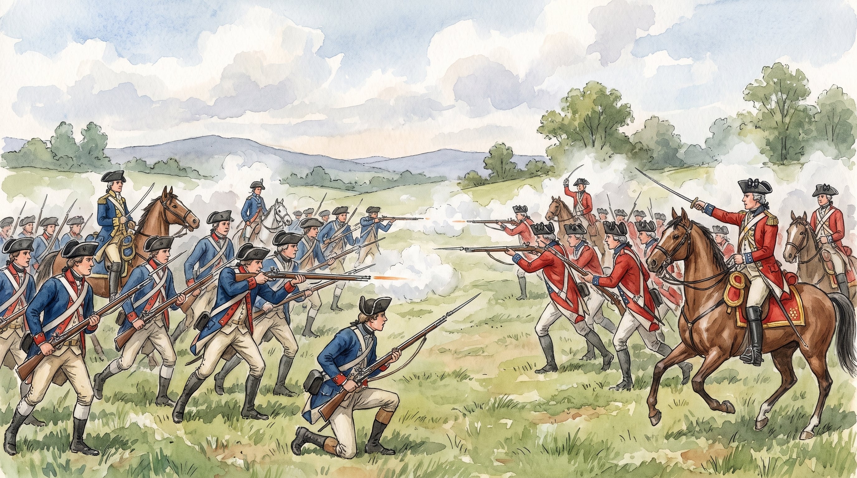Los restos de John Pumphrey fueron hallados en el campo de batalla de Camden, donde murieron, resultaron heridos o fueron capturados cerca de 2.000 soldados del Ejército Continental en 1780 (Imagen Ilustrativa Infobae).
