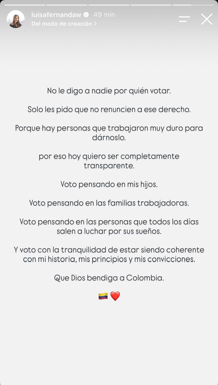 La creadora de contenido reveló que viene de una familia humilde y veía todos los días a su papá salir a trabajar sin descanso para tener un plato de comida en la mesa - crédito @luisafernandaw/IG