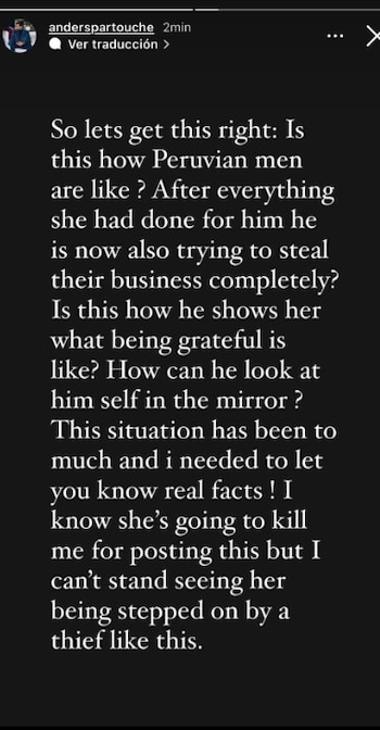 Carolina Braedt presenta demanda legal