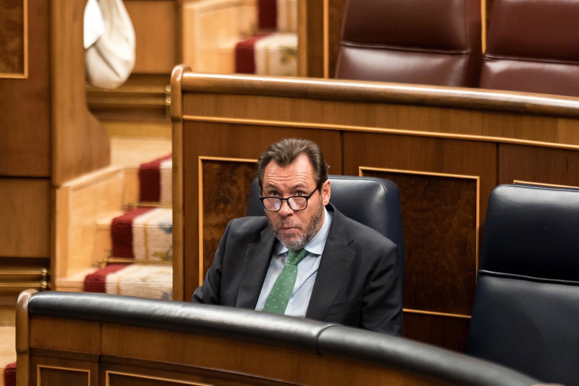 16/09/2026 El ministro de Transportes y Movilidad Sostenible, Óscar Puente, durante una sesión de control al Gobierno, en el Congreso de los Diputados, a 16 de septiembre de 2026, en Madrid (España). La crisis migratoria que vive Ceuta desde el pasado mes de julio vuelve a centrar las preguntas de la oposición al Gobierno en la sesión de control con preguntas cómo cuáles son los planes para la ciudad autónoma o si el Ejecutivo considera que ante la entrada irregular de los migrantes se ha degradado la imagen de España en el exterior.POLITICA Diego Radamés - Europa Press