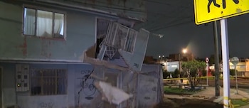 La casa afectada presentaba desde