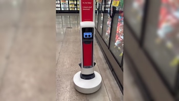 El robot que ya recorre los supermercados Ralphs de Los Ángeles para controlar los estantes y preocupa a los trabajadores