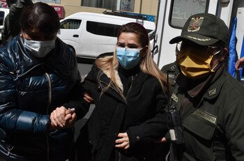 La ex presidenta interina de