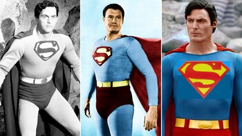 El papel de Superman, símbolo