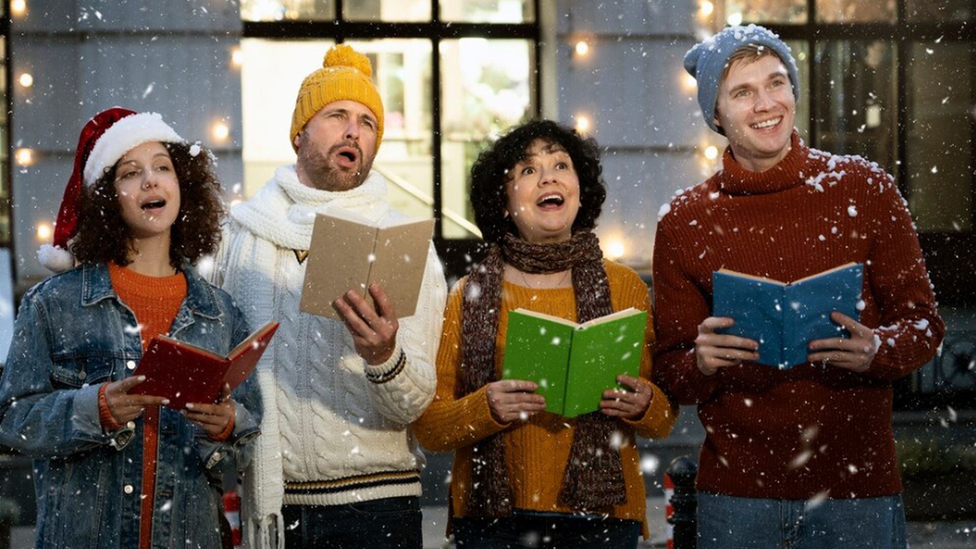 La música navideña nos conecta con recuerdos y emociones (Freepik)