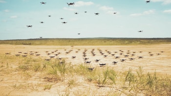 Qué es el ‘Scarlet Dragon’, el programa de EE.UU. para entrenar militares contra ataques de drones en el que participó Colombia